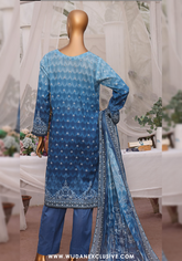 HZ Magic Unstitched Printed Collection - 2025 Vol-01 MPC-10